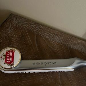 Stella Artois tall tap handle
